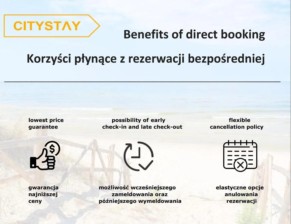 Citystay Kraszewskiego Sopot Apartment